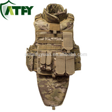 Armure complète de corps militaire de gilet de sécurité militaire de police de Kevlar / PE à vendre